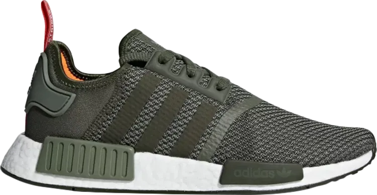 Adidas NMD R1 men's sneakers, dark green