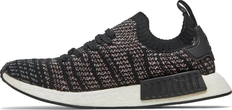 Adidas NMD_R1 STLT Primeknit 'Black Pink' sneakers, black