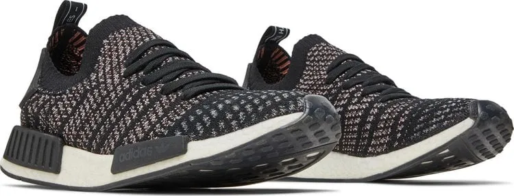 Adidas NMD_R1 STLT Primeknit 'Black Pink' sneakers, black