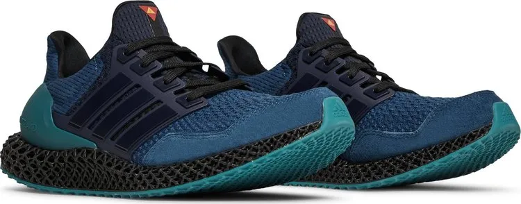 Adidas Packer Shoes x Consortium Ultra 4D 'Deep Blue' sneakers, blue