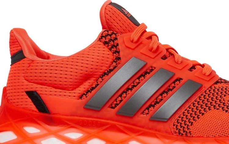 Adidas Ultraboost Web DNA 'Solar Red' Sneakers, Orange