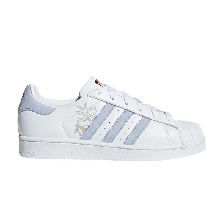 Adidas Wmns Superstar 'Cherry Blossom' sneakers, white