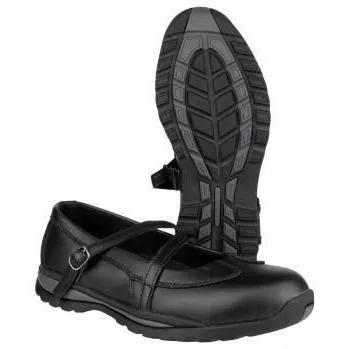 Amblers FS55 Mary-Jane Womens Safety Shoes | Steel Toe Cap
