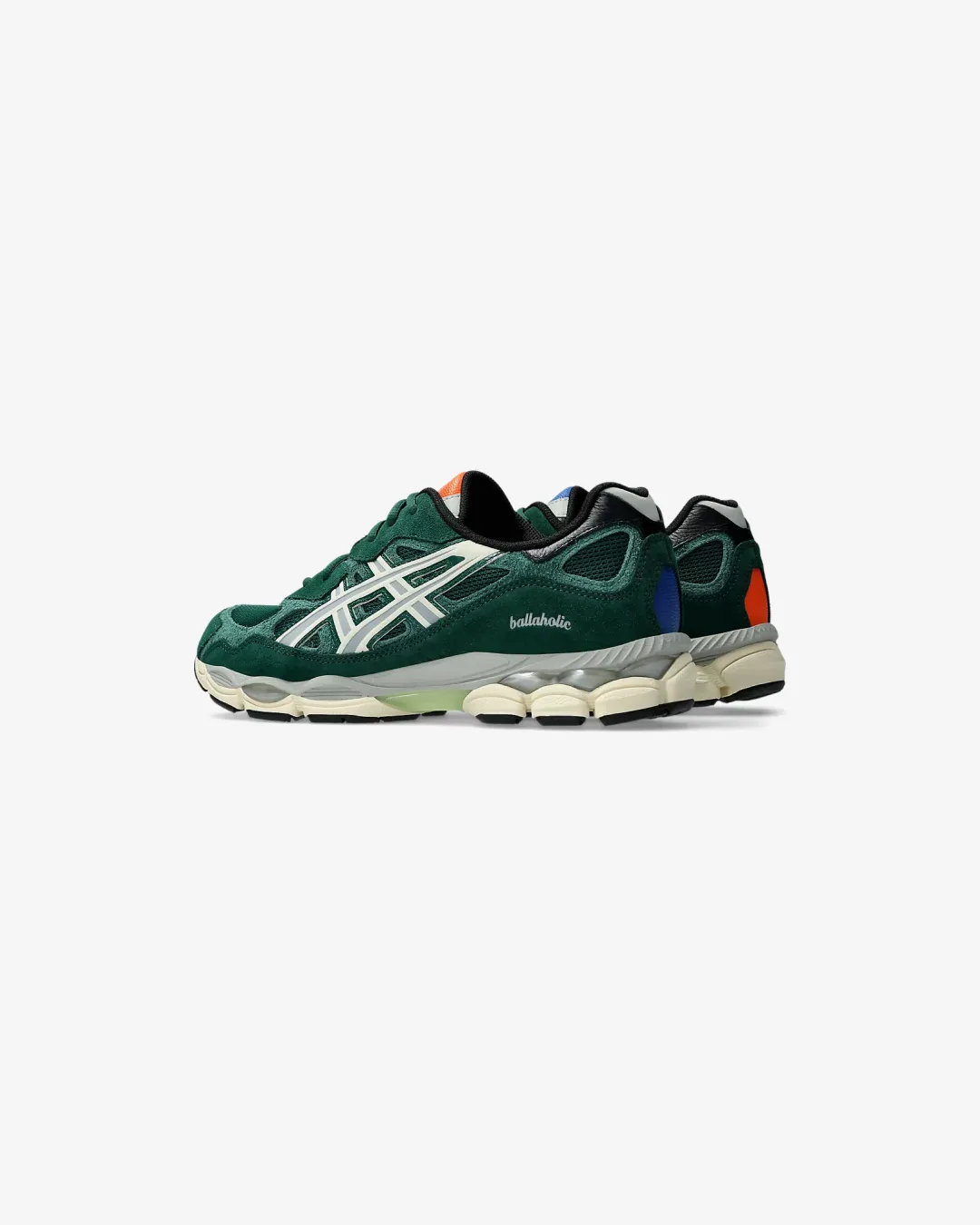 Asics x Ballaholic GEL-NYC Jewel Green/Ivory Sneakers