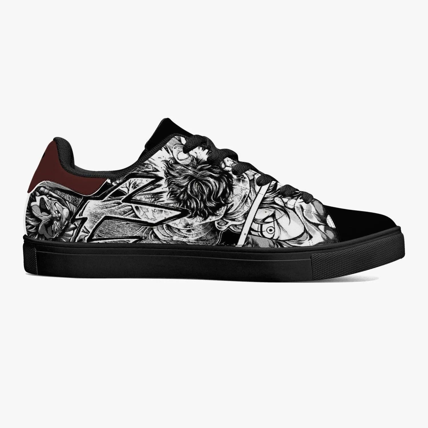 Baki Yujiro Skate Anime Shoes