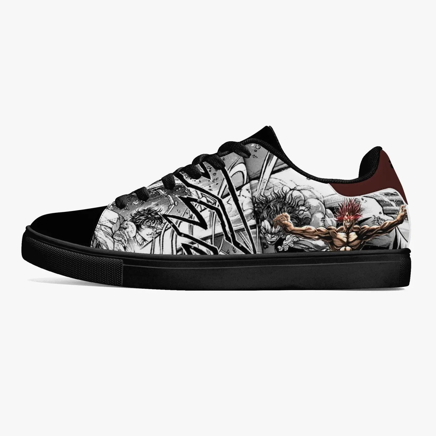 Baki Yujiro Skate Anime Shoes