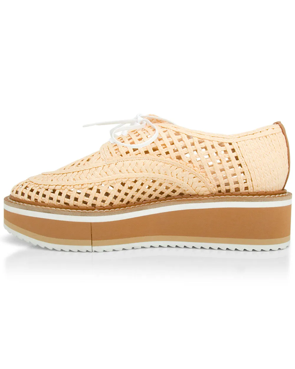 Biba Raffia Sneaker in Natural
