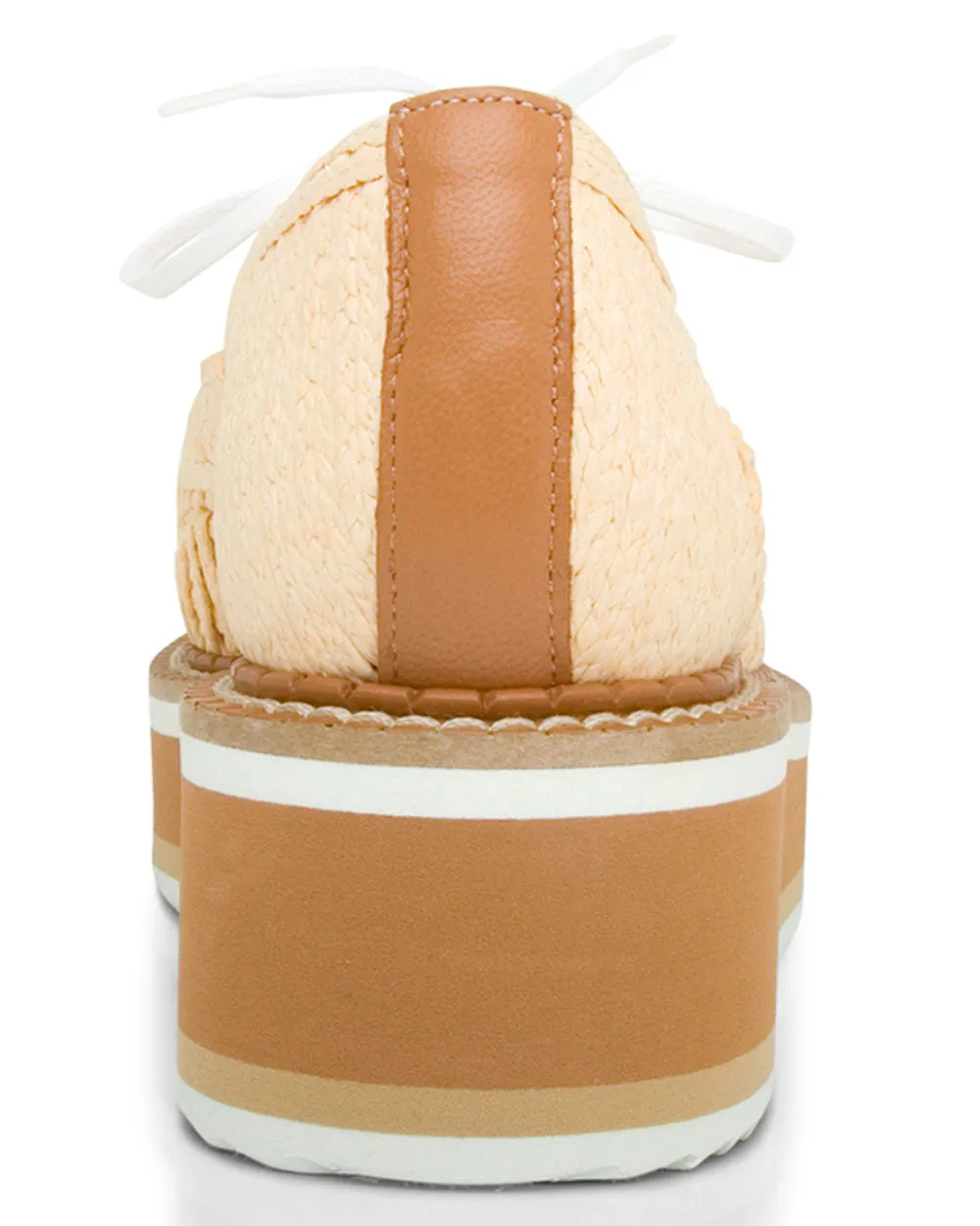 Biba Raffia Sneaker in Natural