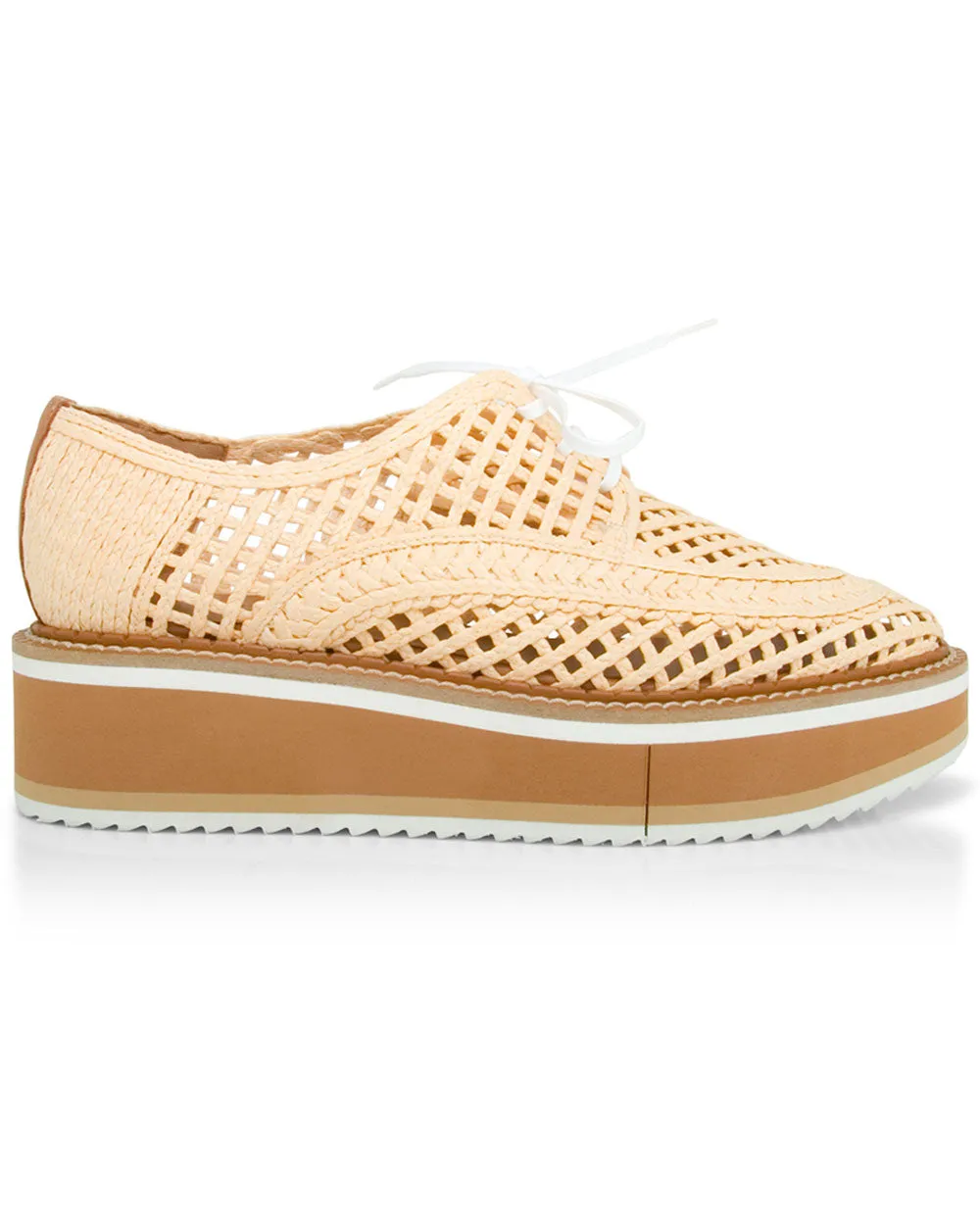 Biba Raffia Sneaker in Natural