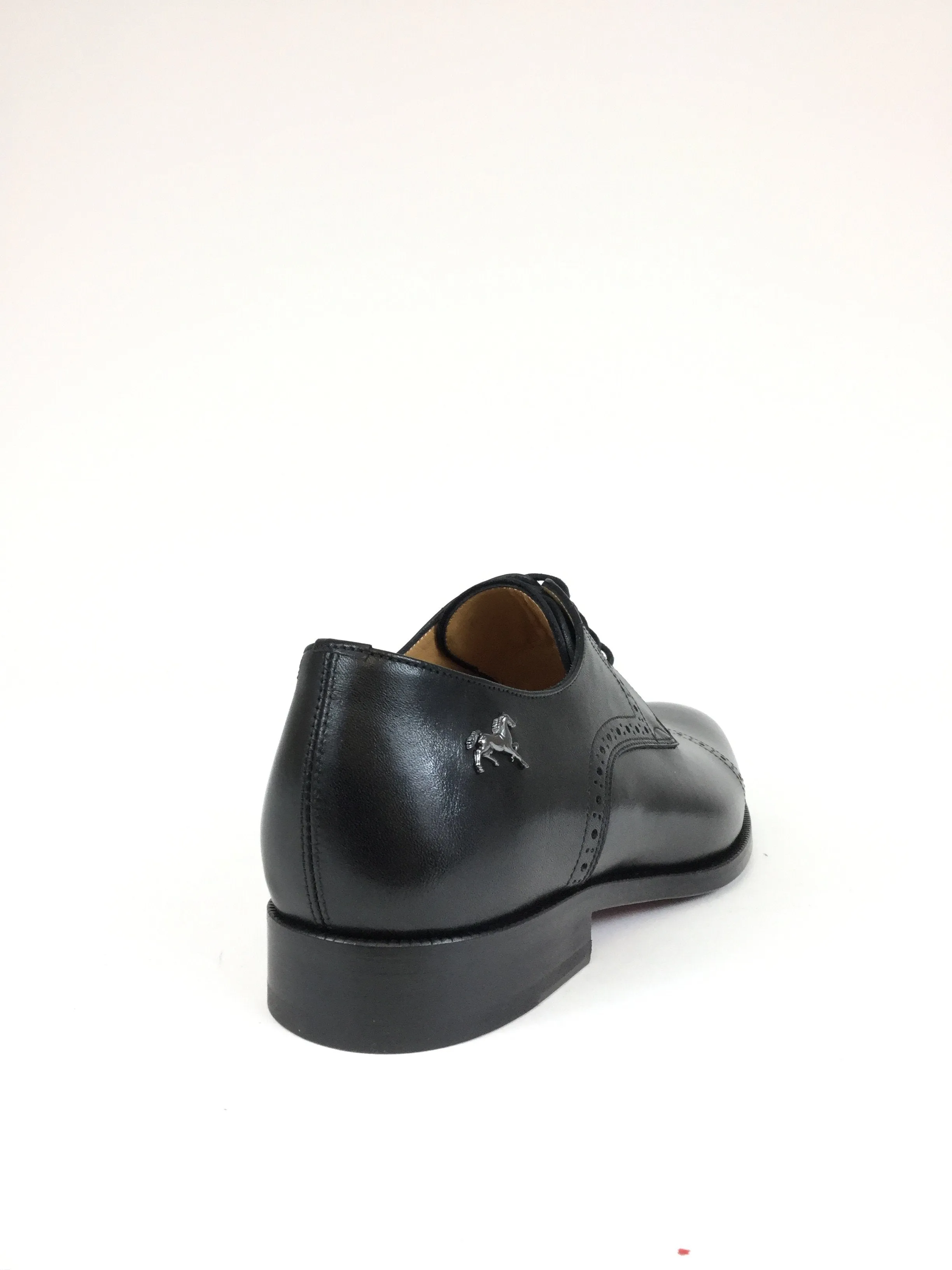 Black Cap Toe Brogue