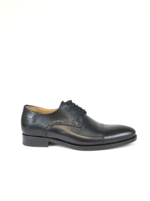 Black Cap Toe Brogue