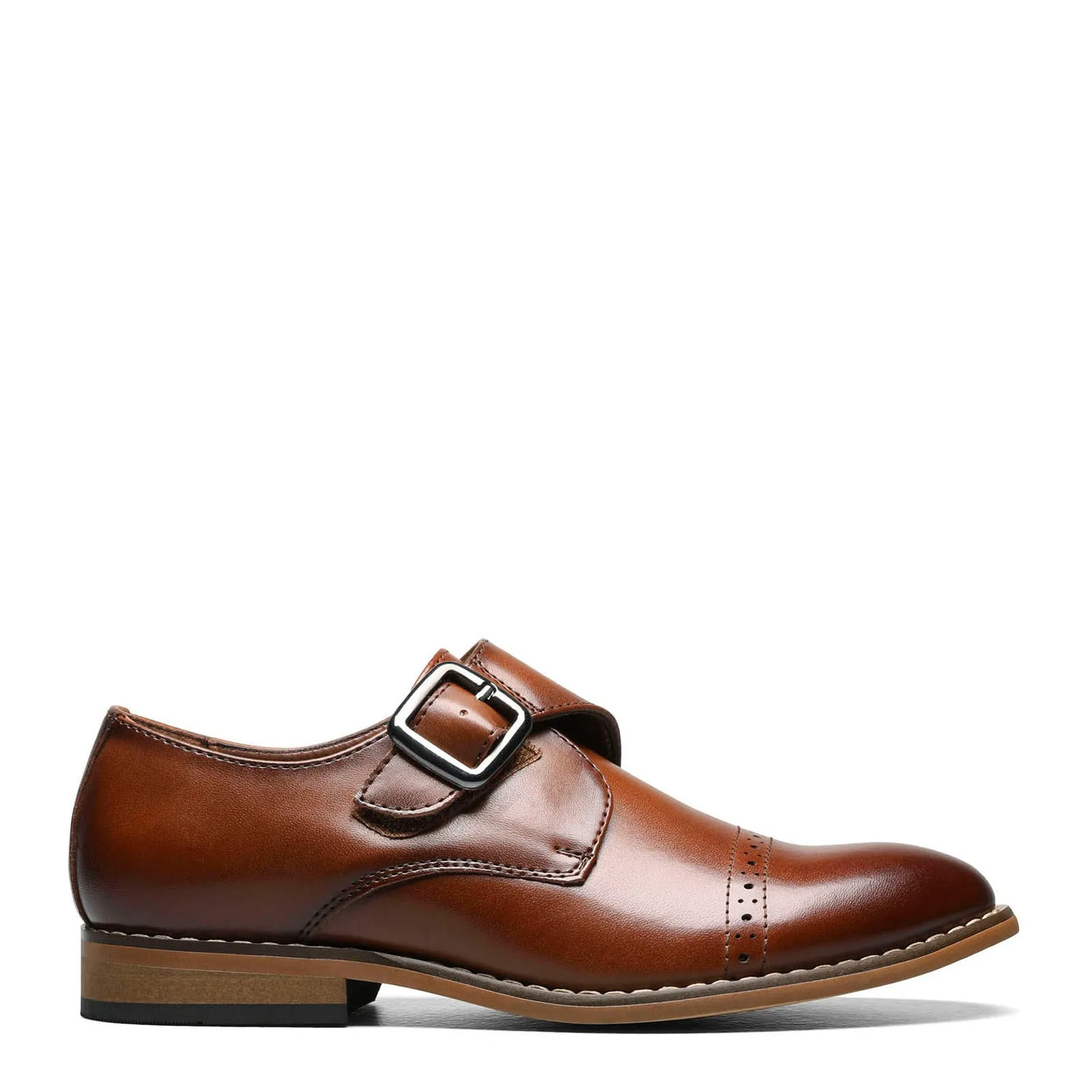 Boy's Stacy Adams, Desmond Monk Strap - Little Kid & Big Kid