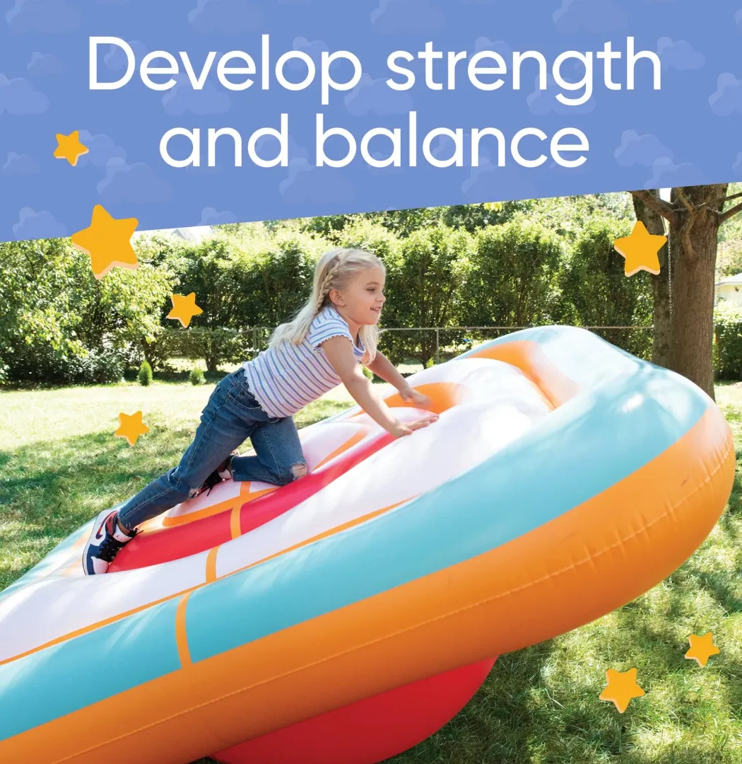 Bullseye Balance Ball Inflatable Platform