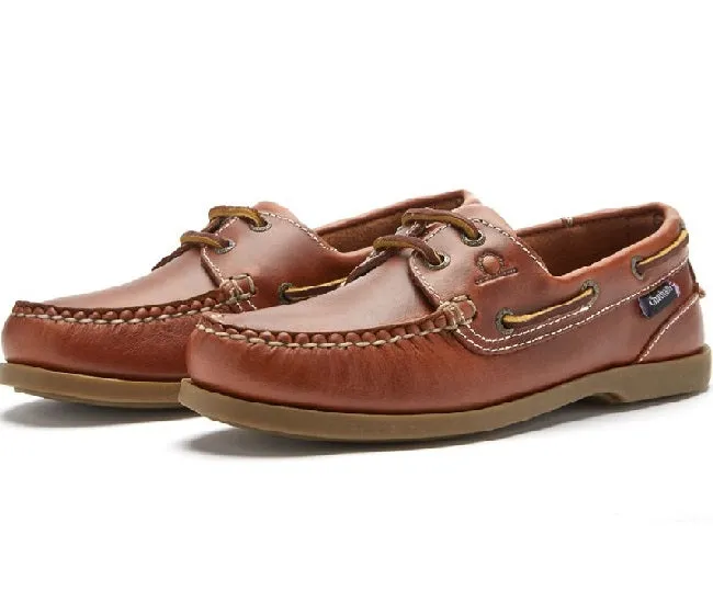 Chatham Deck Lady II G2 Boat Shoe Chestnut