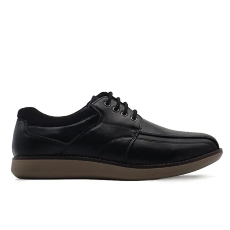 Contrast Collar Lace Up Casual Shoes