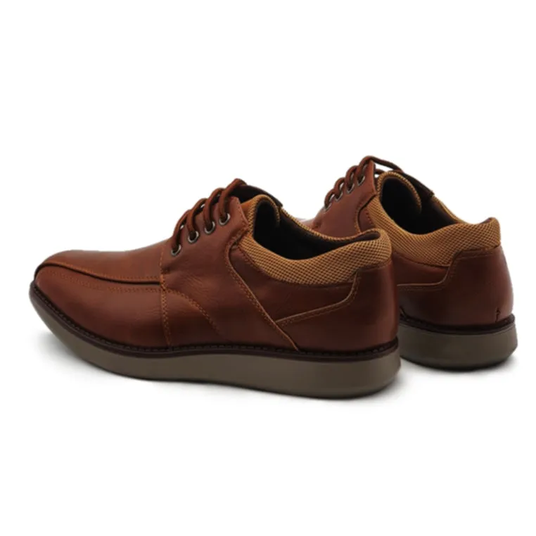 Contrast Collar Lace Up Casual Shoes