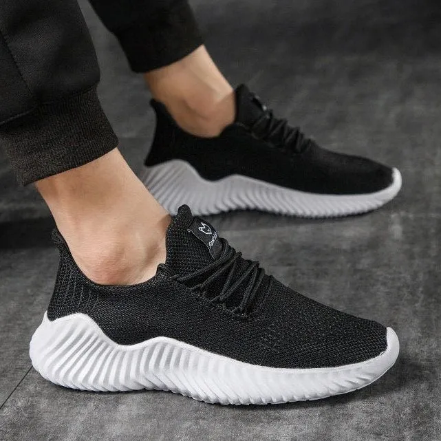 Cuzcare Men Plus Size Orthopedic Shoes Mesh Ankle Mobility Gymnastic Sneakers