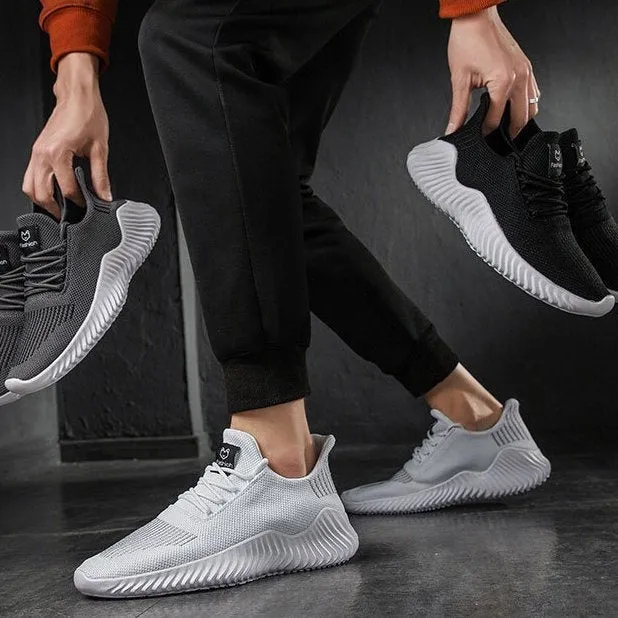 Cuzcare Men Plus Size Orthopedic Shoes Mesh Ankle Mobility Gymnastic Sneakers
