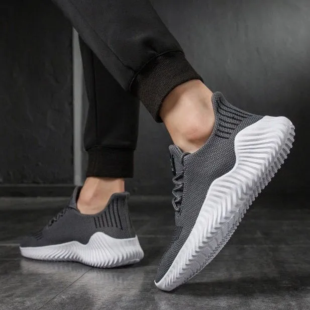 Cuzcare Men Plus Size Orthopedic Shoes Mesh Ankle Mobility Gymnastic Sneakers
