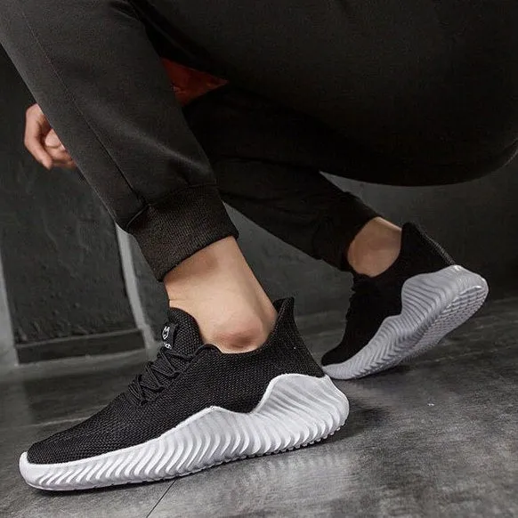 Cuzcare Men Plus Size Orthopedic Shoes Mesh Ankle Mobility Gymnastic Sneakers