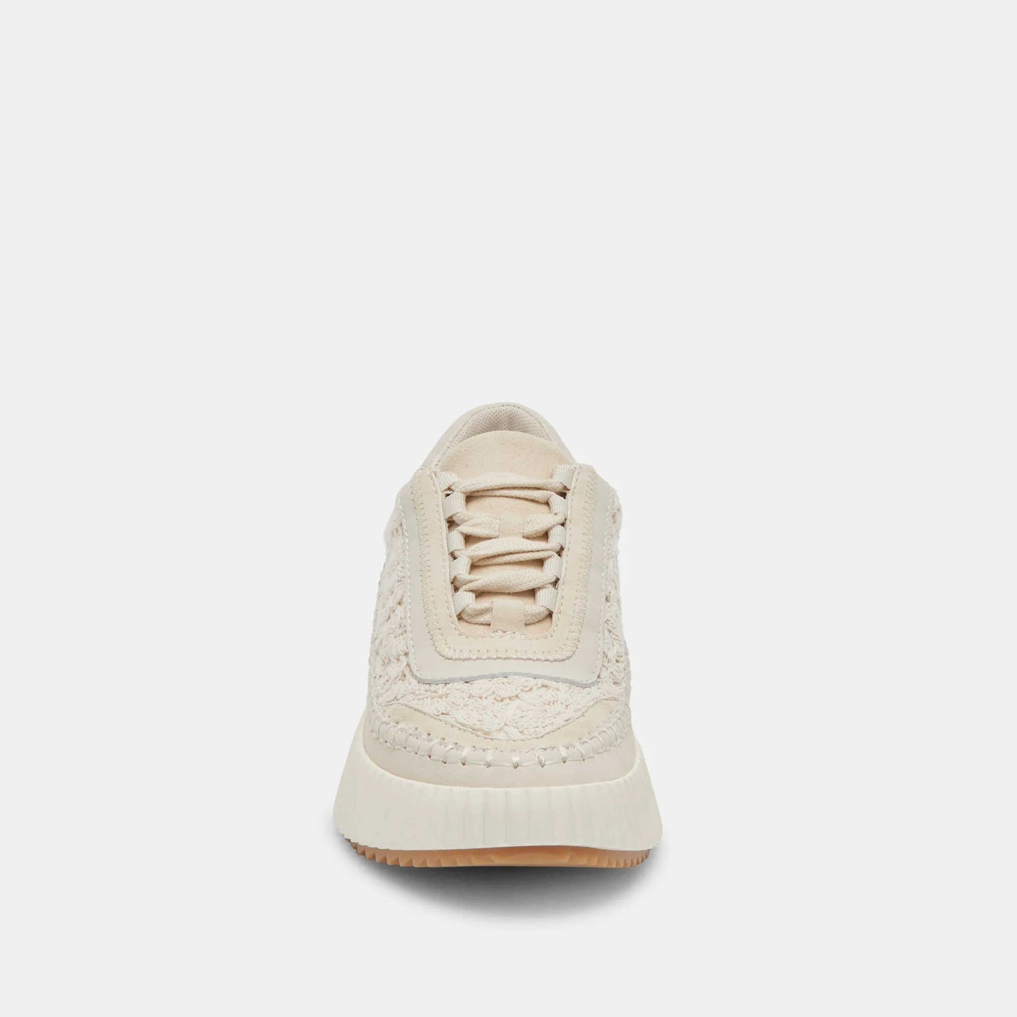 DOLEN SNEAKERS ECRU LACE - re:vita