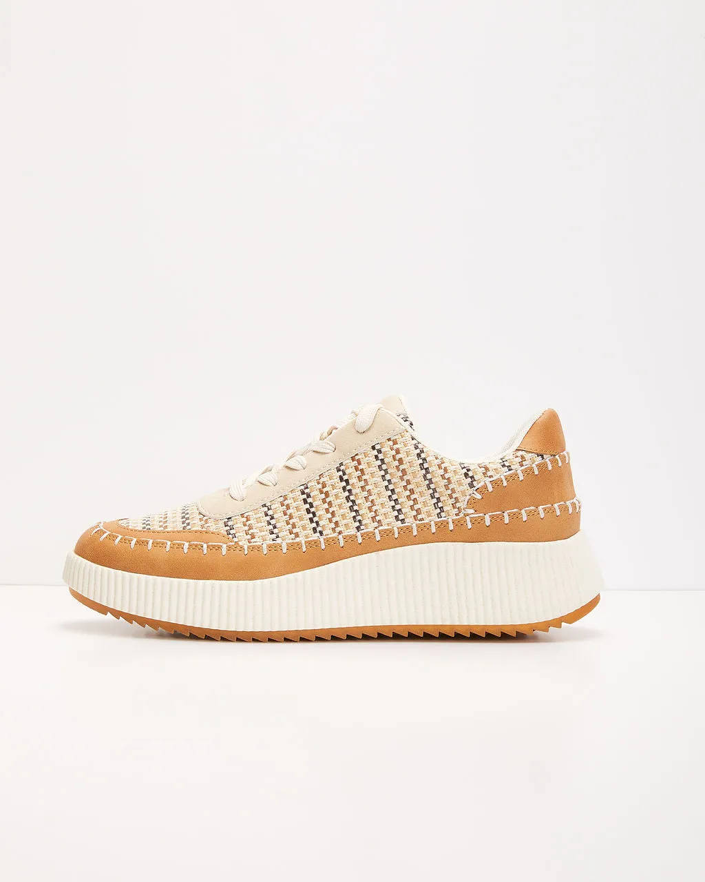 Elevation Woven Platform Sneakers