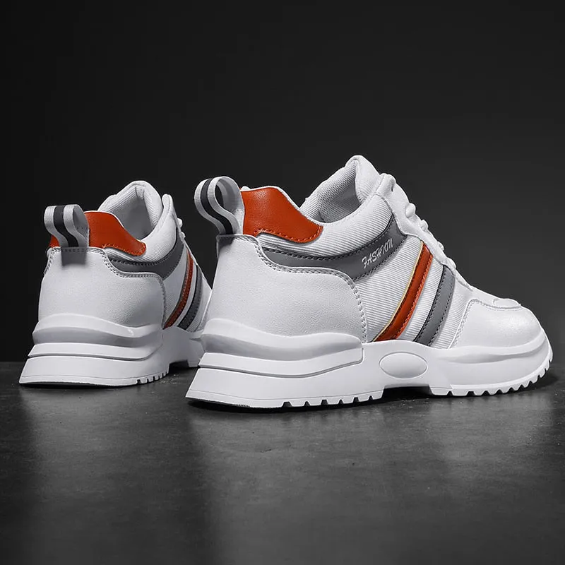 Elevator Height Boosting Sports Sneakers - Instantly Lift Height 6cm Stand Tall