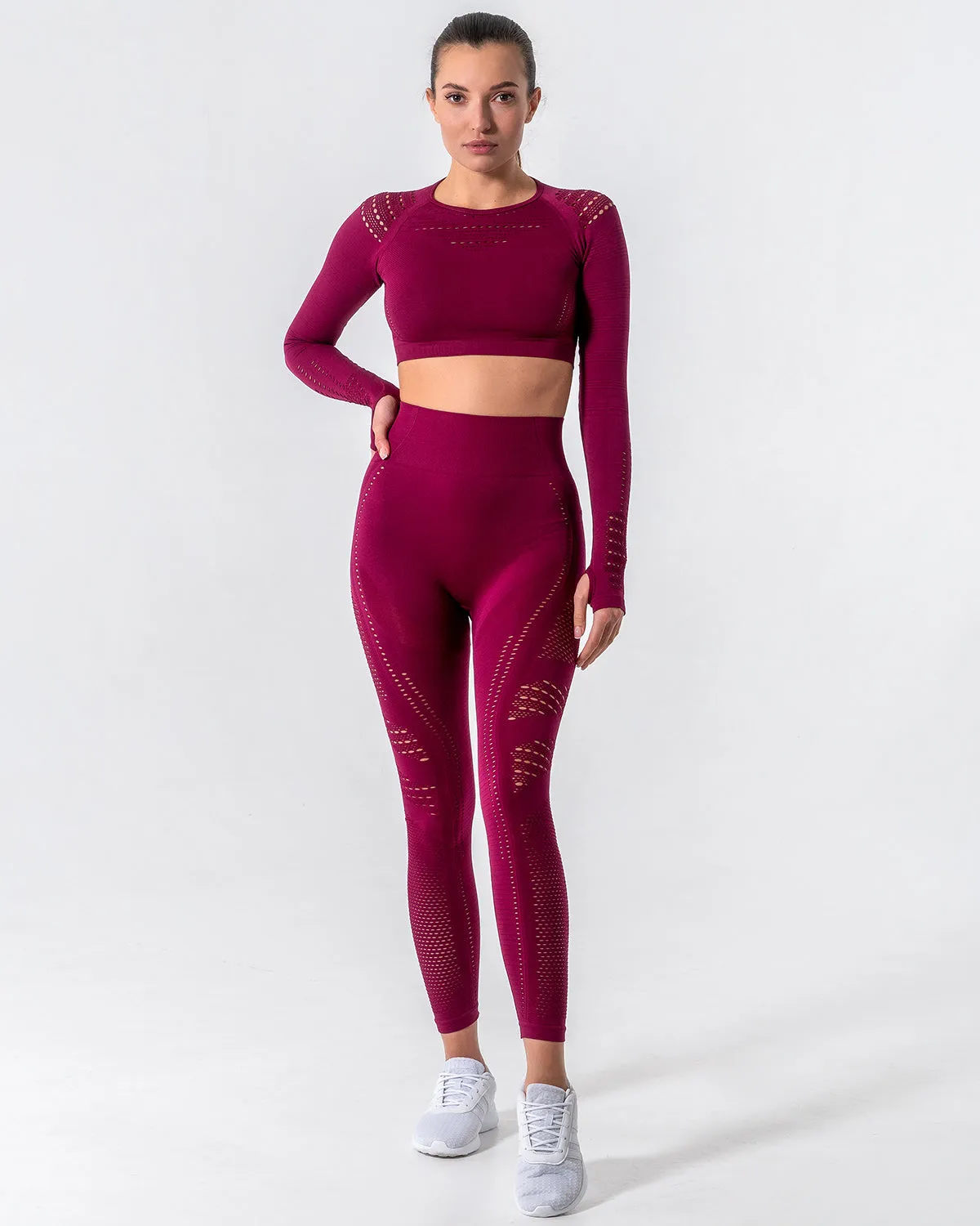 Gracey Hollow Out Long Sleeve