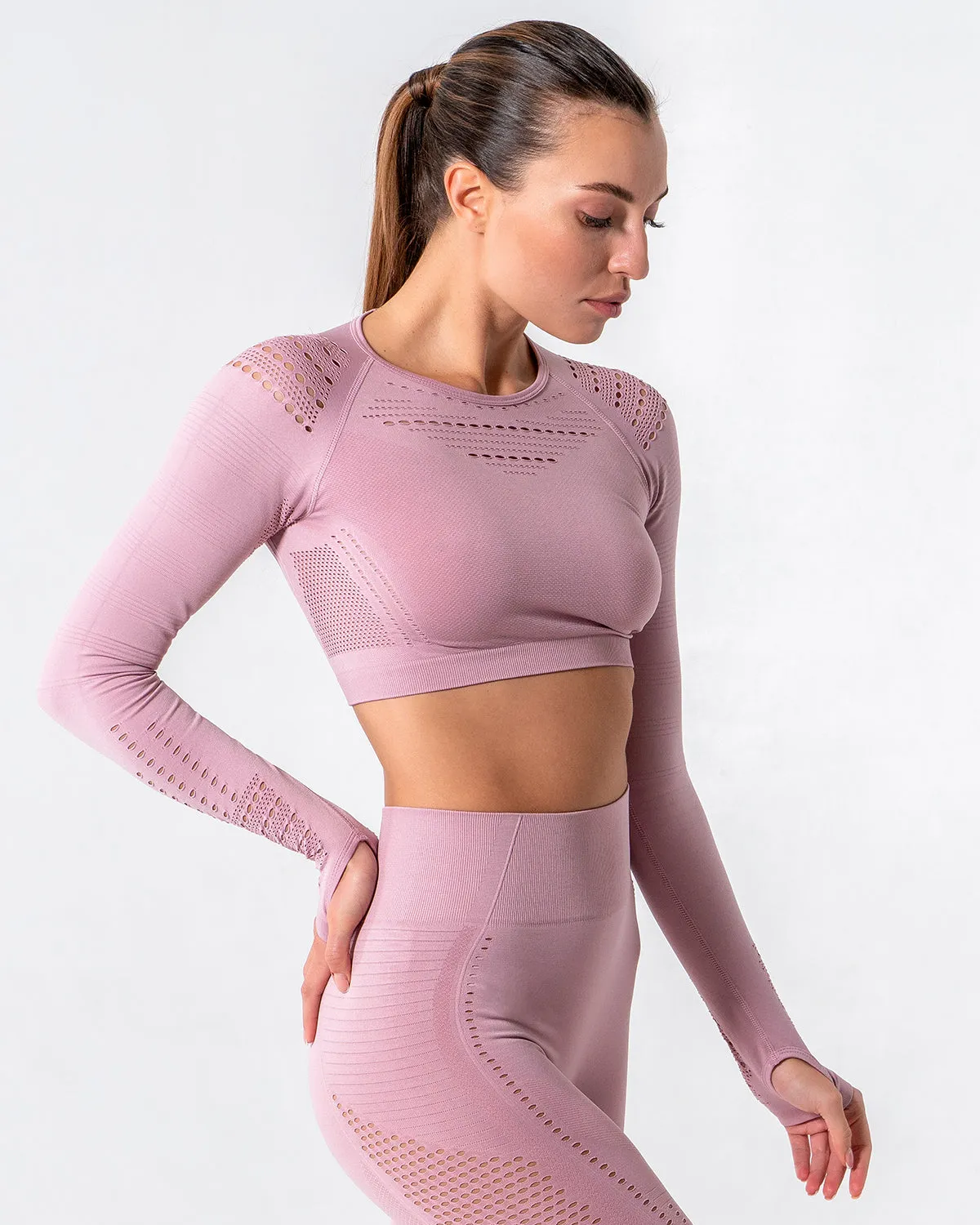 Gracey Hollow Out Long Sleeve