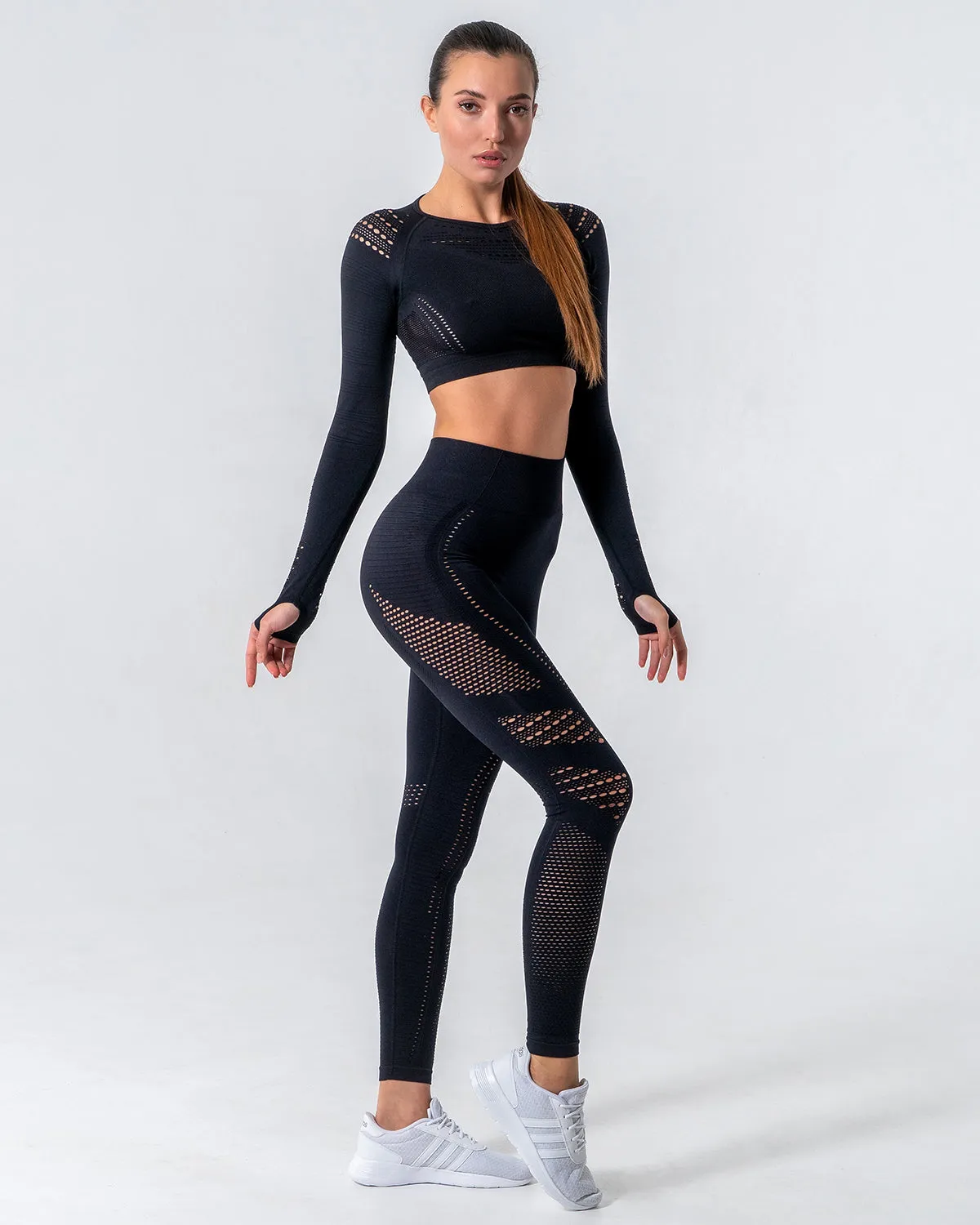 Gracey Hollow Out Long Sleeve