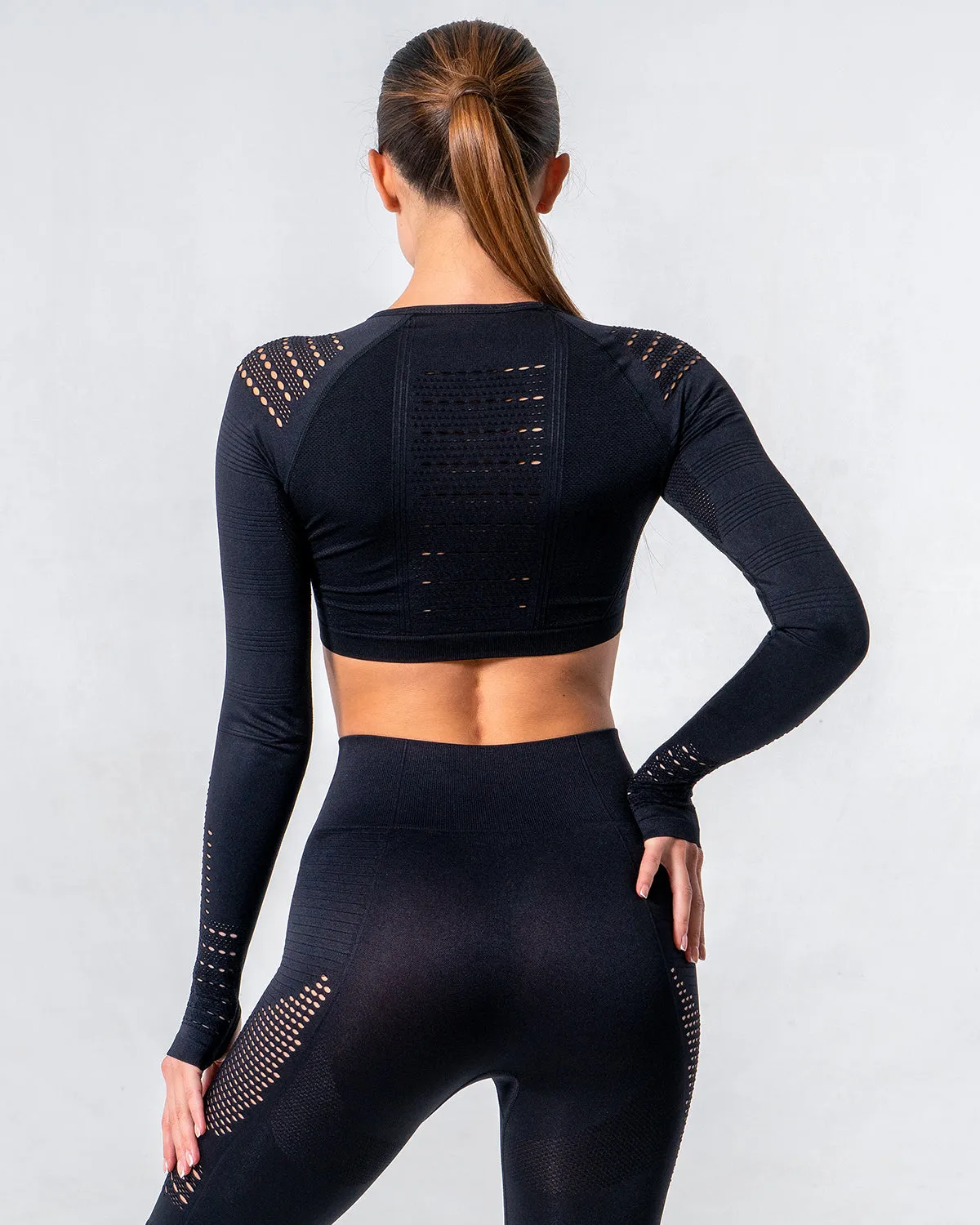 Gracey Hollow Out Long Sleeve