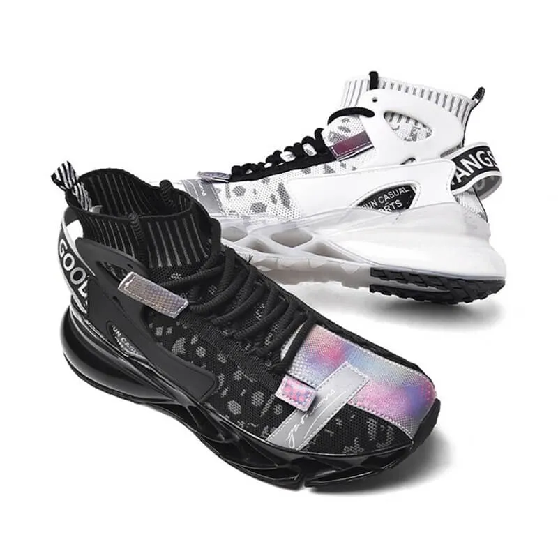high top sneakers for men Yangsen Shoes Breathable blade sneakers