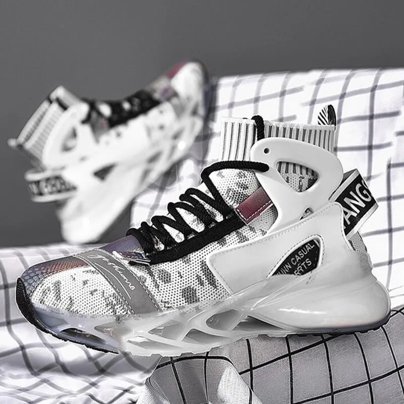 high top sneakers for men Yangsen Shoes Breathable blade sneakers