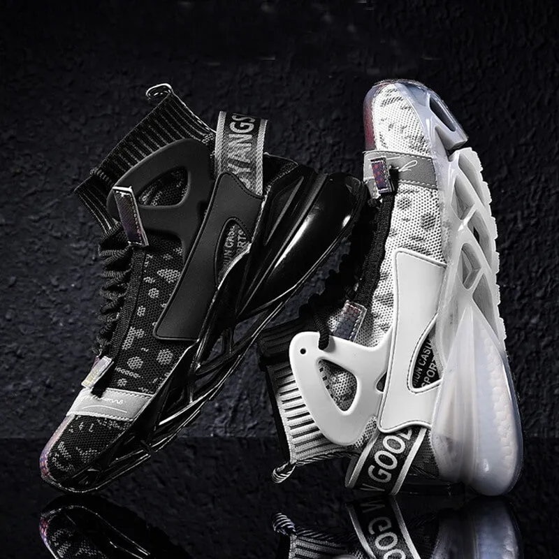 high top sneakers for men Yangsen Shoes Breathable blade sneakers