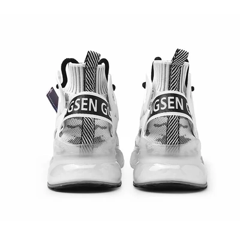 high top sneakers for men Yangsen Shoes Breathable blade sneakers