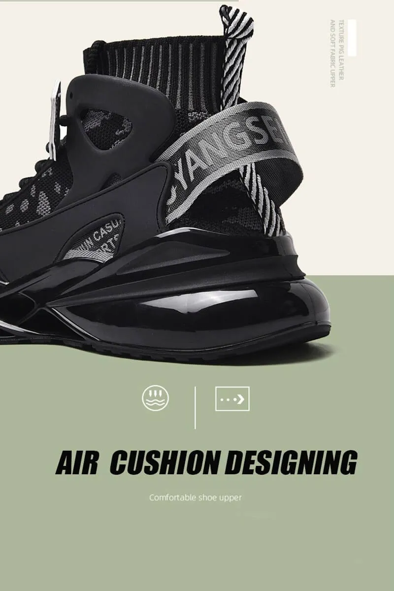 high top sneakers for men Yangsen Shoes Breathable blade sneakers