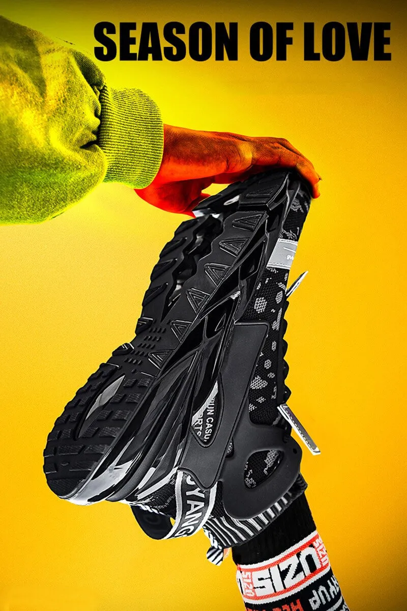 high top sneakers for men Yangsen Shoes Breathable blade sneakers