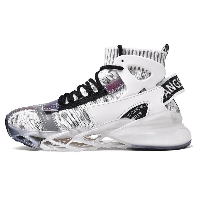 high top sneakers for men Yangsen Shoes Breathable blade sneakers
