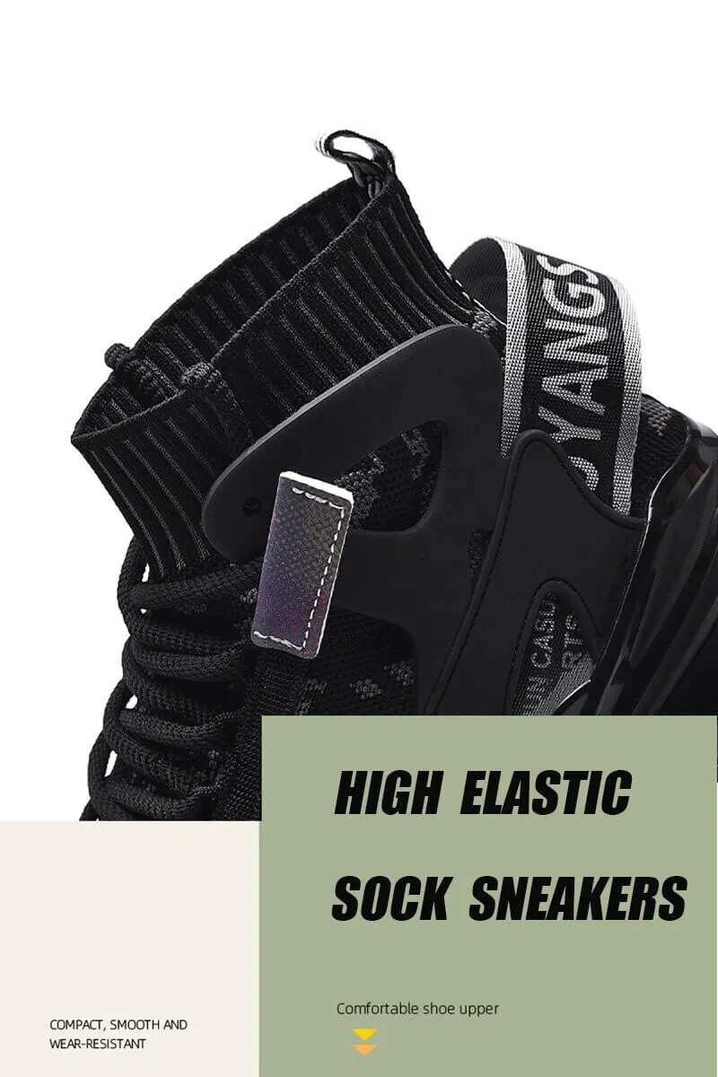 high top sneakers for men Yangsen Shoes Breathable blade sneakers