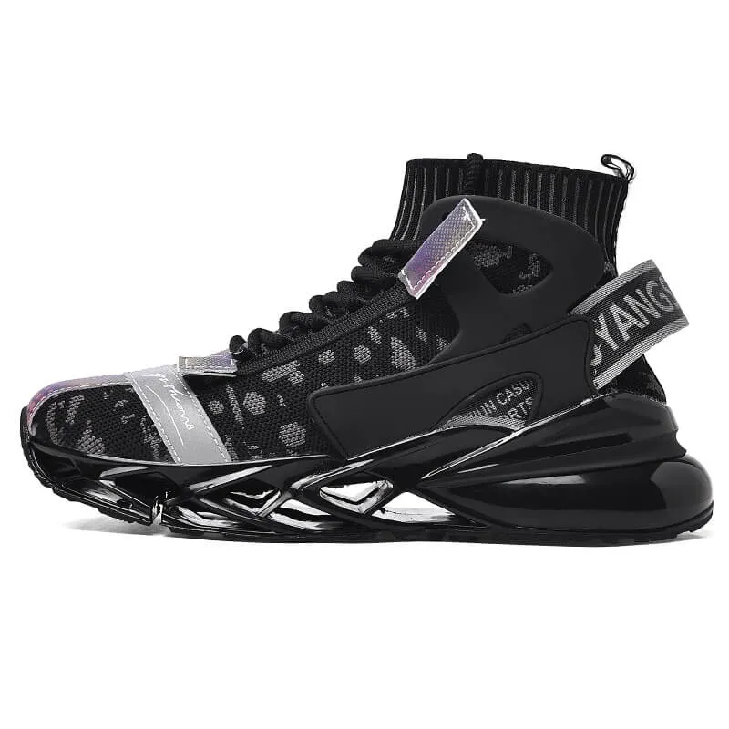 high top sneakers for men Yangsen Shoes Breathable blade sneakers