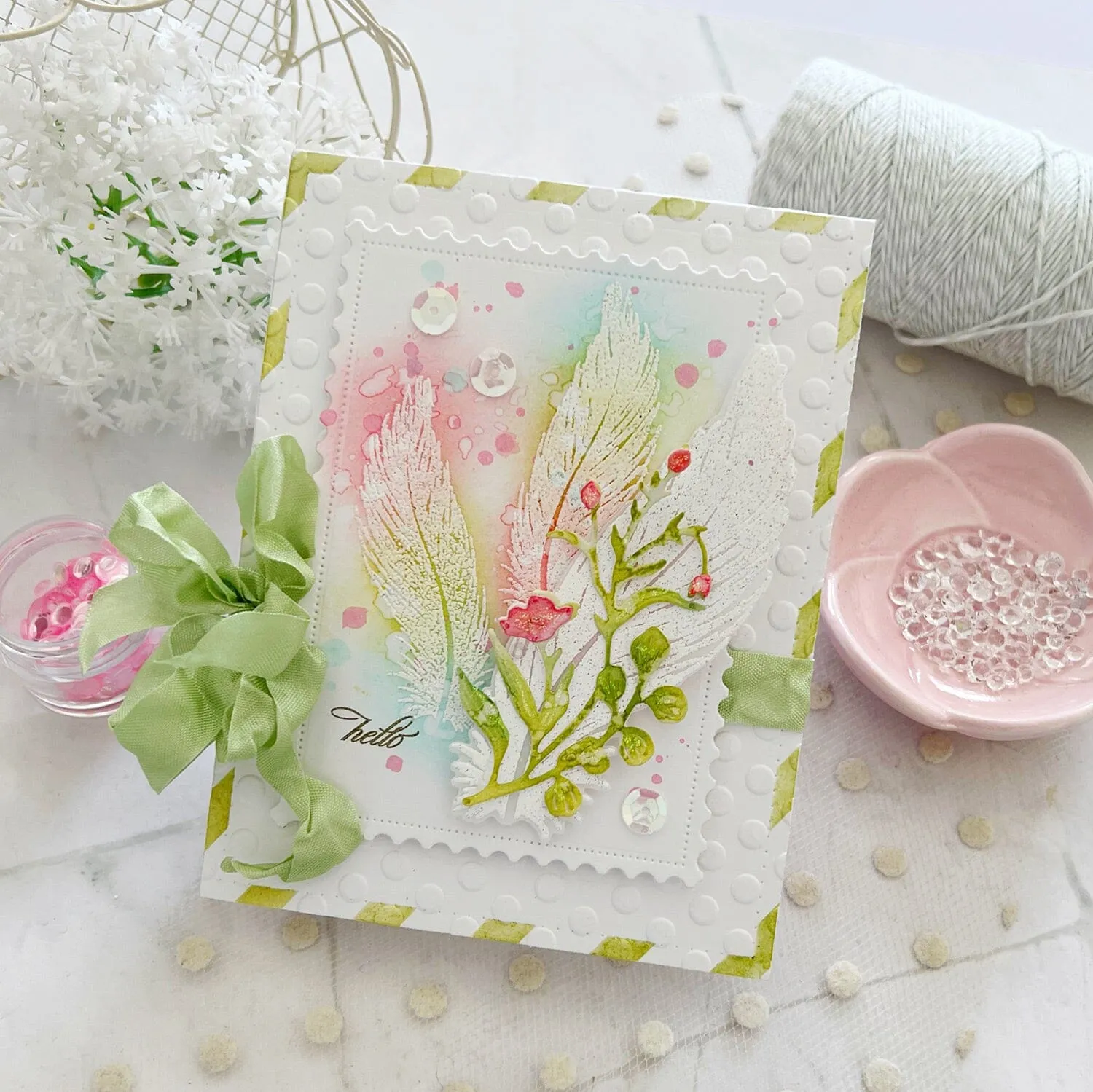 Inked Well Stamp Set