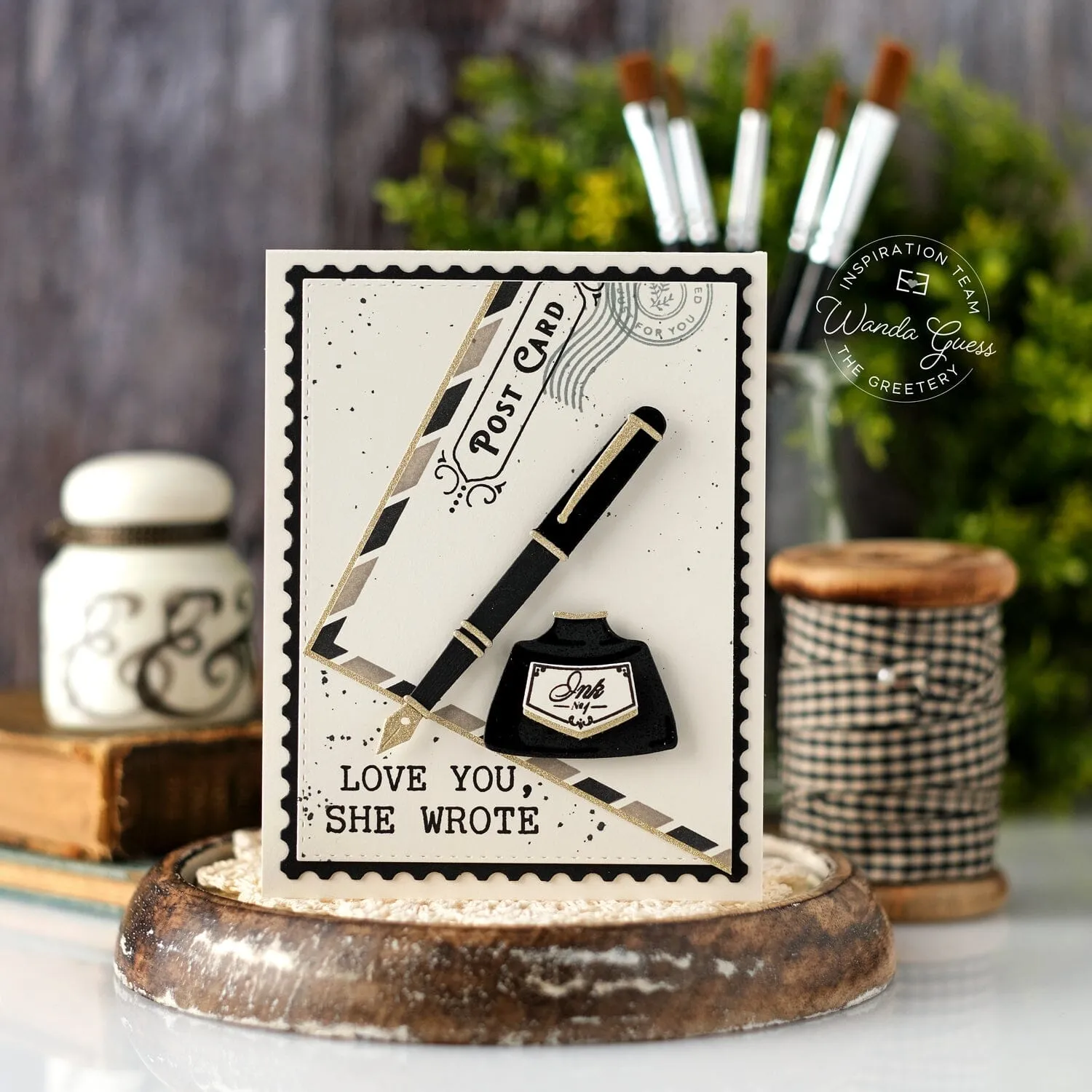 Inked Well Stamp Set