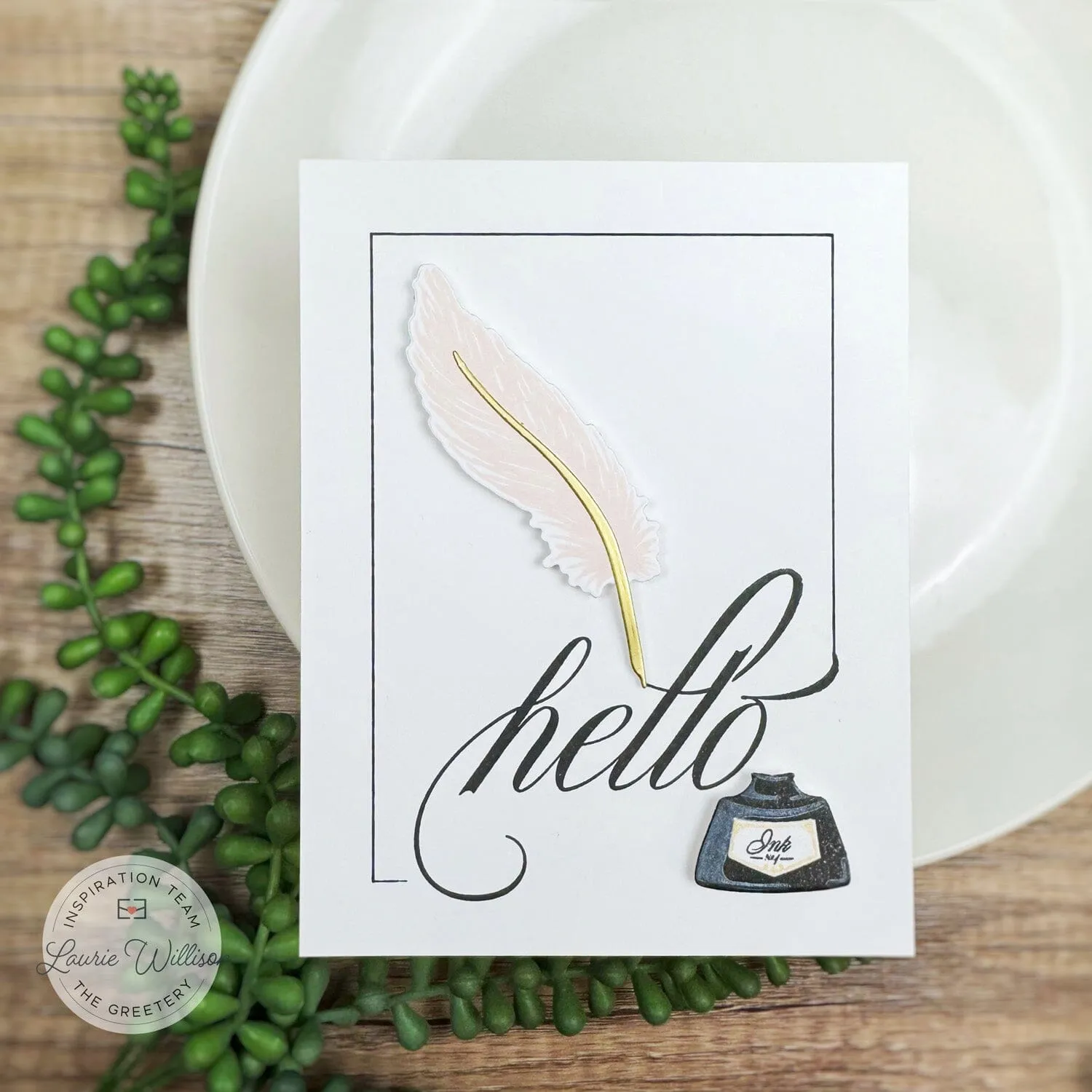Inked Well Stamp Set