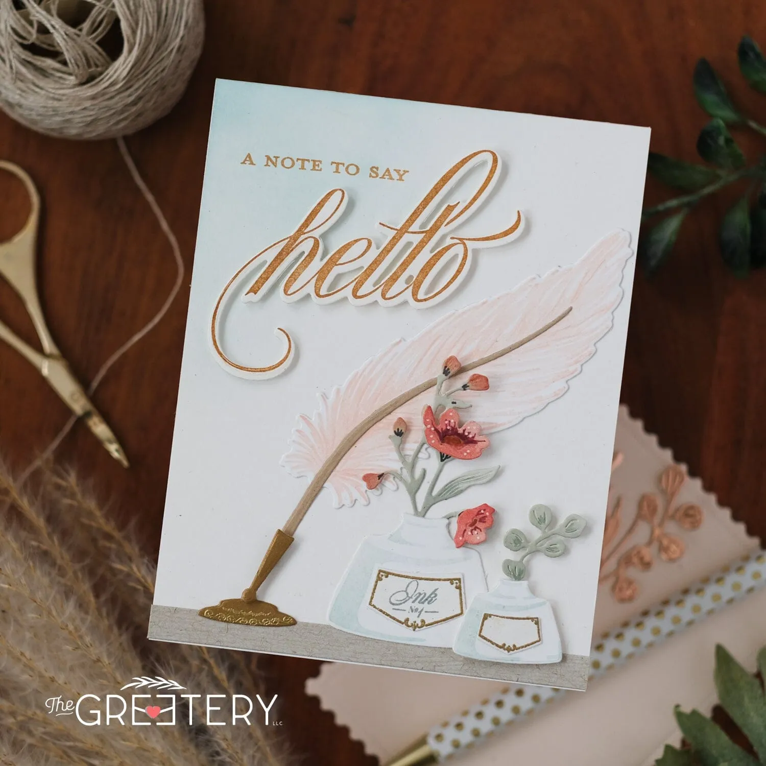 Inked Well Stamp Set
