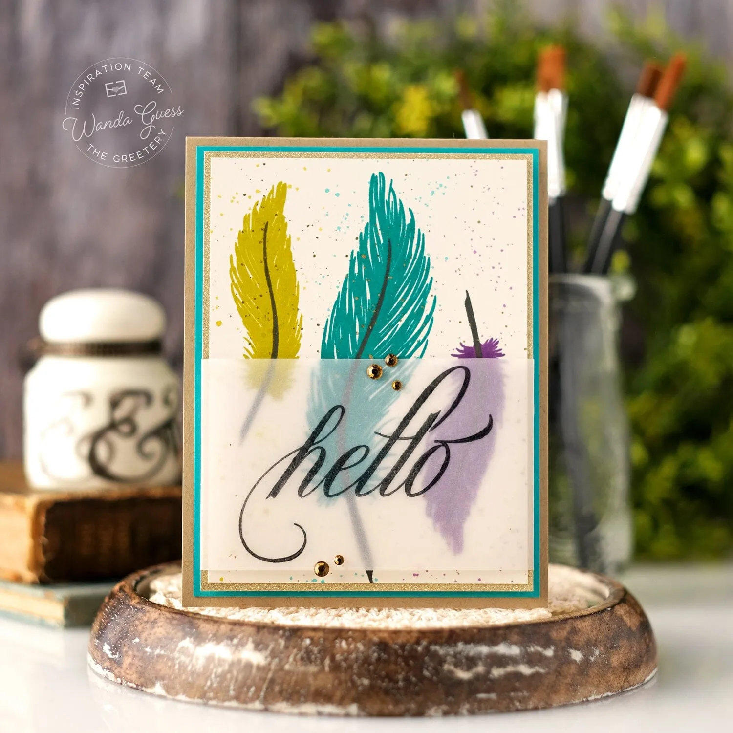 Inked Well Stamp Set