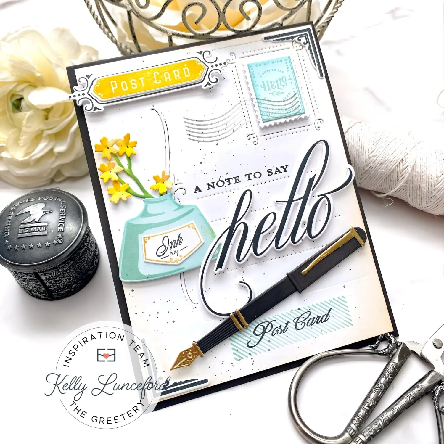 Inked Well Stamp Set
