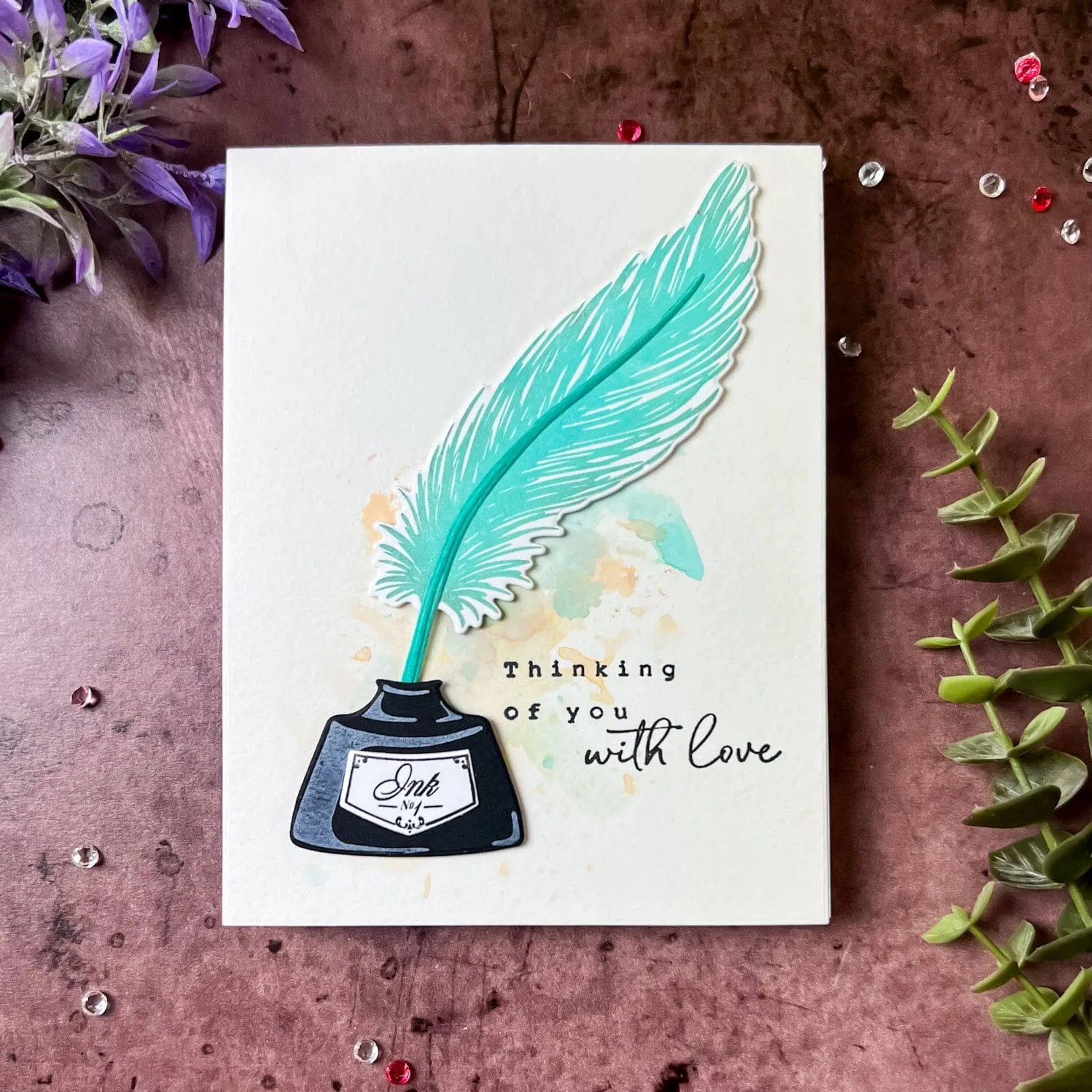 Inked Well Stamp Set