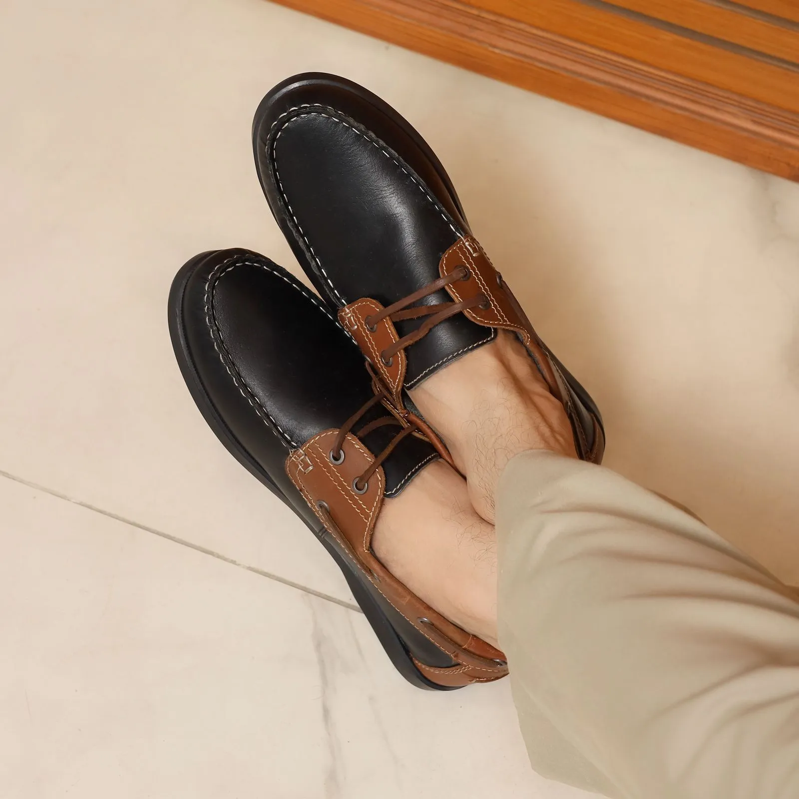Journie Boat Shoes - Oak