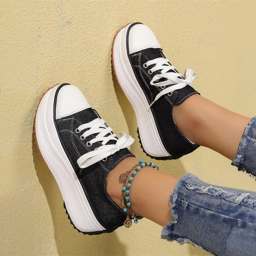 L'Aurelie Rosemere Platform Sneakers