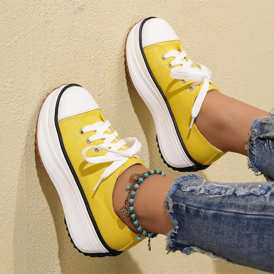 L'Aurelie Rosemere Platform Sneakers